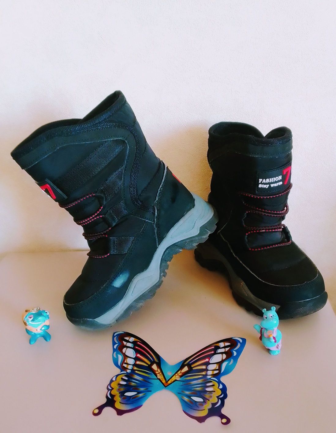 Свои фирменные зимние сапожки с системой Gore-tex.Made in Italy, Germa