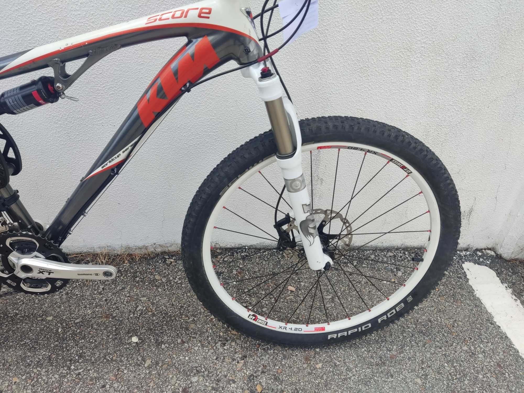 Btt ktm Suspensão total super equipada