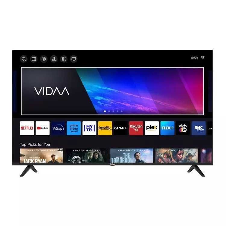 Telewizor Qilive 65" Vidaa Smart TV 4K Netflix YouTube 65 cali Nowy