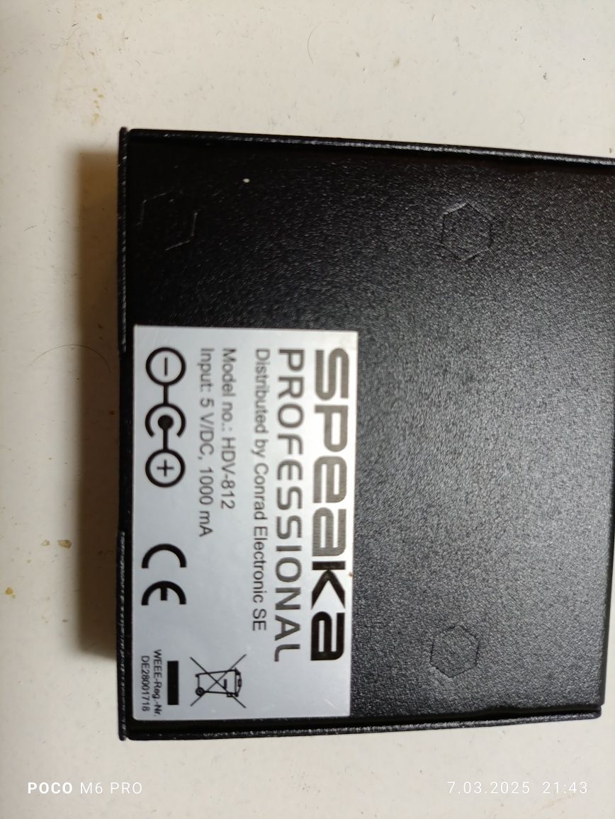 Przełącznik rozdzielacz  HDMI speaka profesjonal
