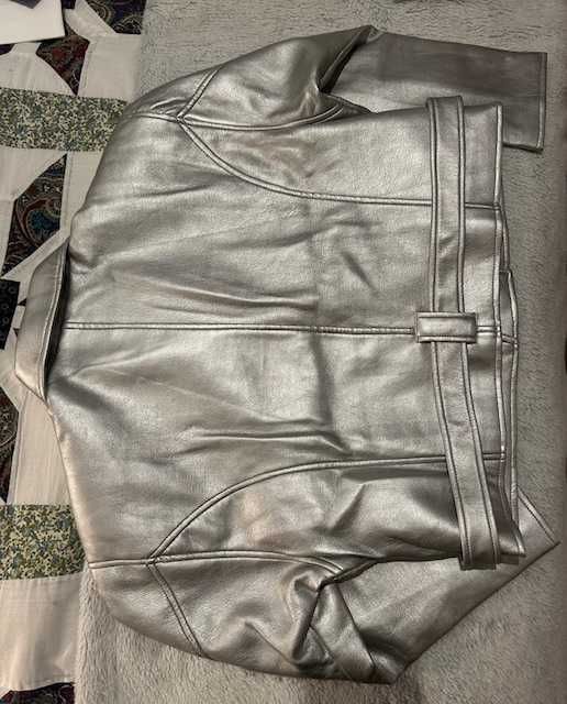 Reitmans Ramoneska Kurtka damska srebrna rozm. L/G NOWA