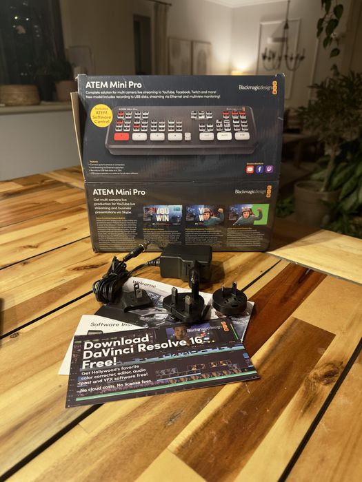 Mikser video Blackmagic Atem mini pro