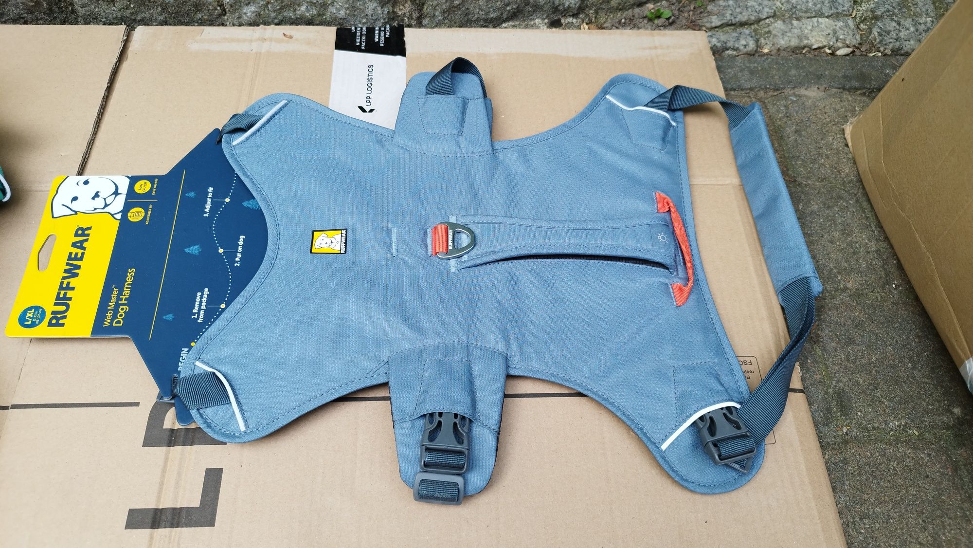 Ruffwear Web Master szelki dla psa Slate Blue L/XL