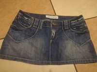 Miniówka jeansowa S Mini jeans Terranowa 36