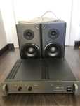 Monitores de estúdio Alesis Monitor One Mk2 + Amplificador t.amp MK II