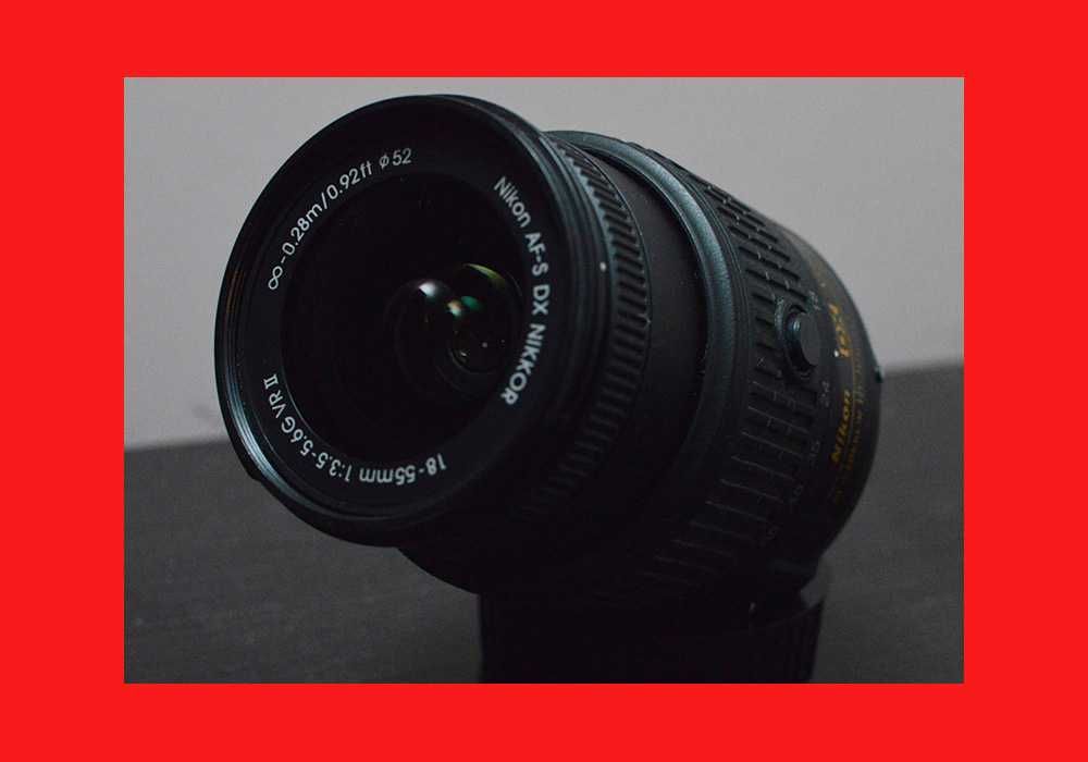 Новый Nikon Nikkor AF-S 18-55 f3.5-5.6GII DX VR SWM с стабилизатором
