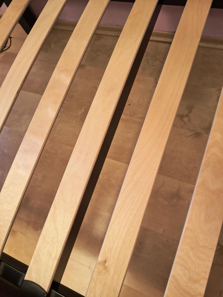 Solidne łóżko młodzieżowe dziecięce pojedyncze 205x100 + materac