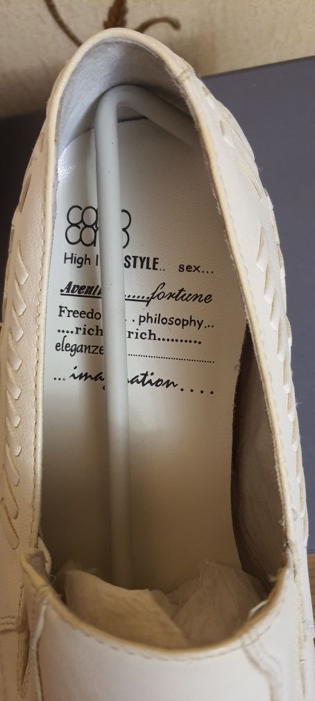 Чоловічі нові туфлі Corso Como, 43 р.