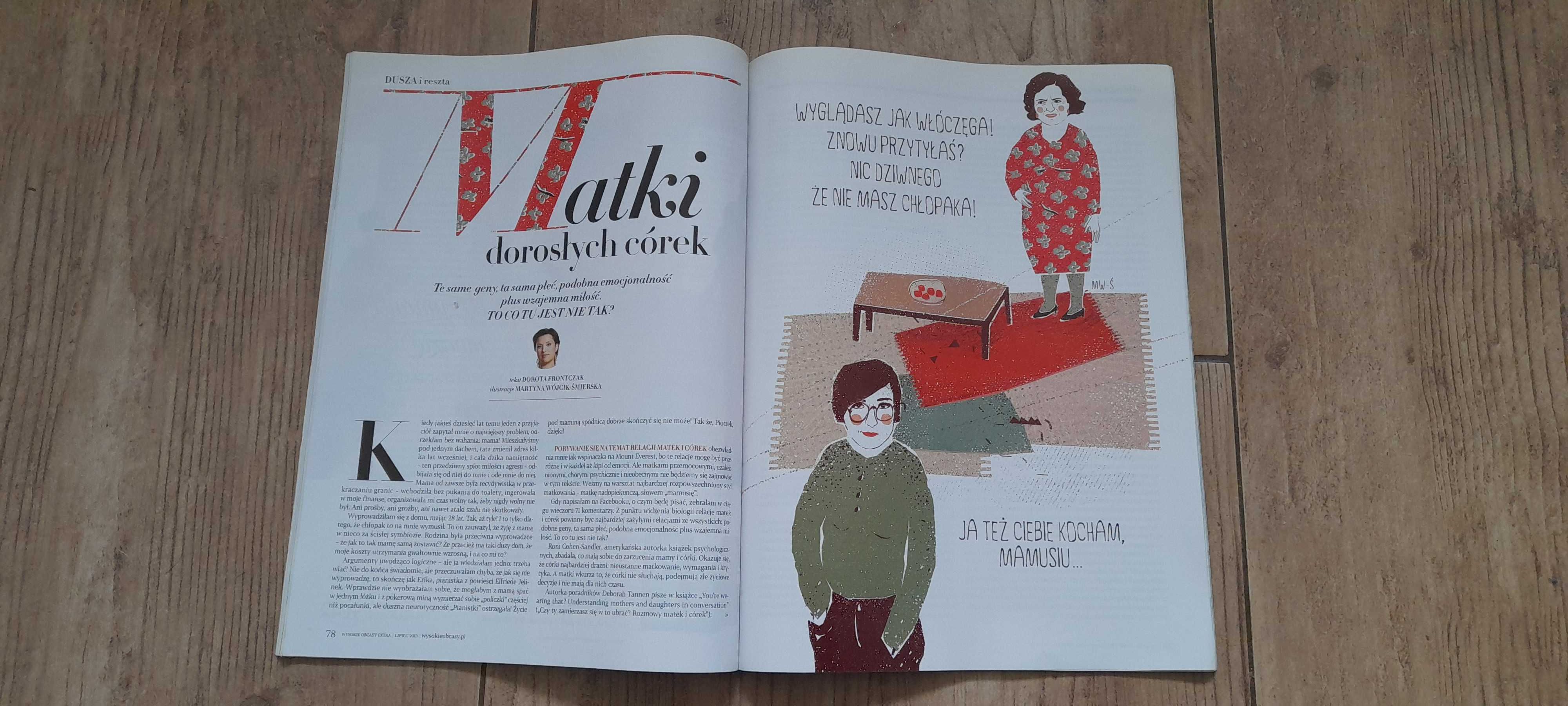 Gazeta "Wysokie Obcasy Extra" - Nr 3 (18) z lipca 2013 roku