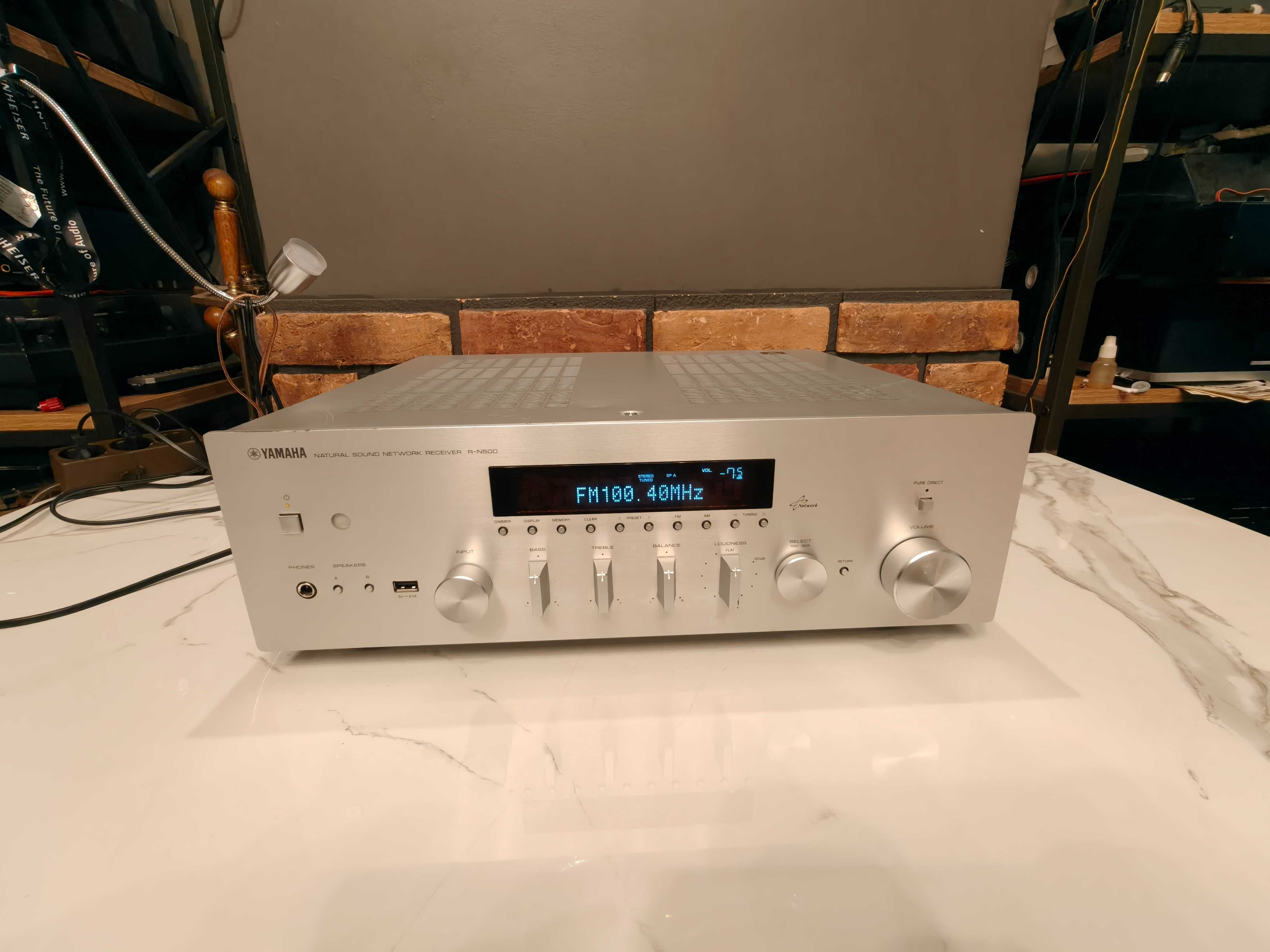 YAMAHA R N500 ! Znakomity amplituner STEREO ! OKAZJA