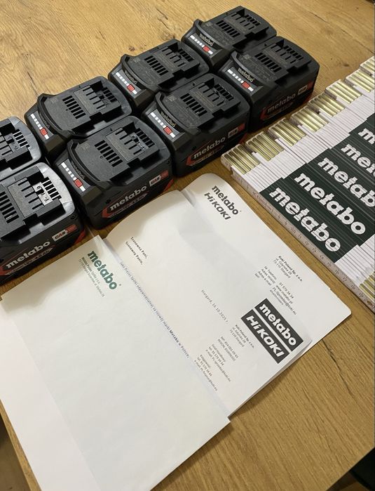 Akumulator Metabo nowy ! 4AH Polska dystrybucja bateria HiKoki