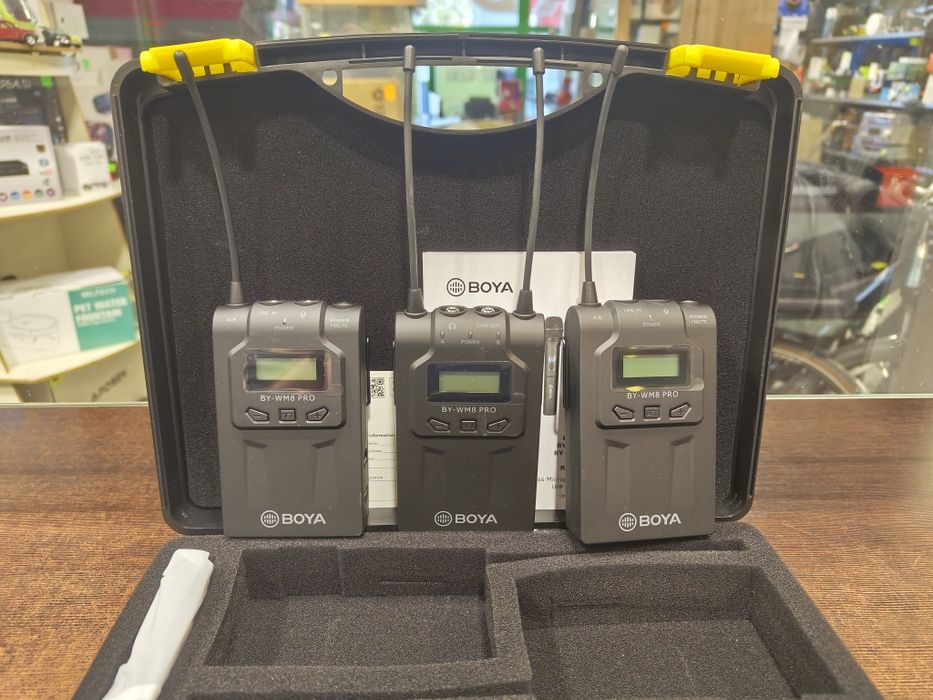Zestaw mikrofonów bezprzewodowych BOYA BY-WM8 Pro K2