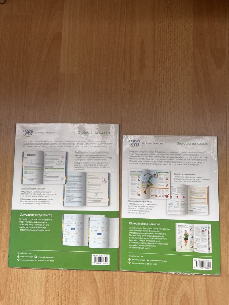 Podręcznik + karty pracy Biologia na czasie 1
