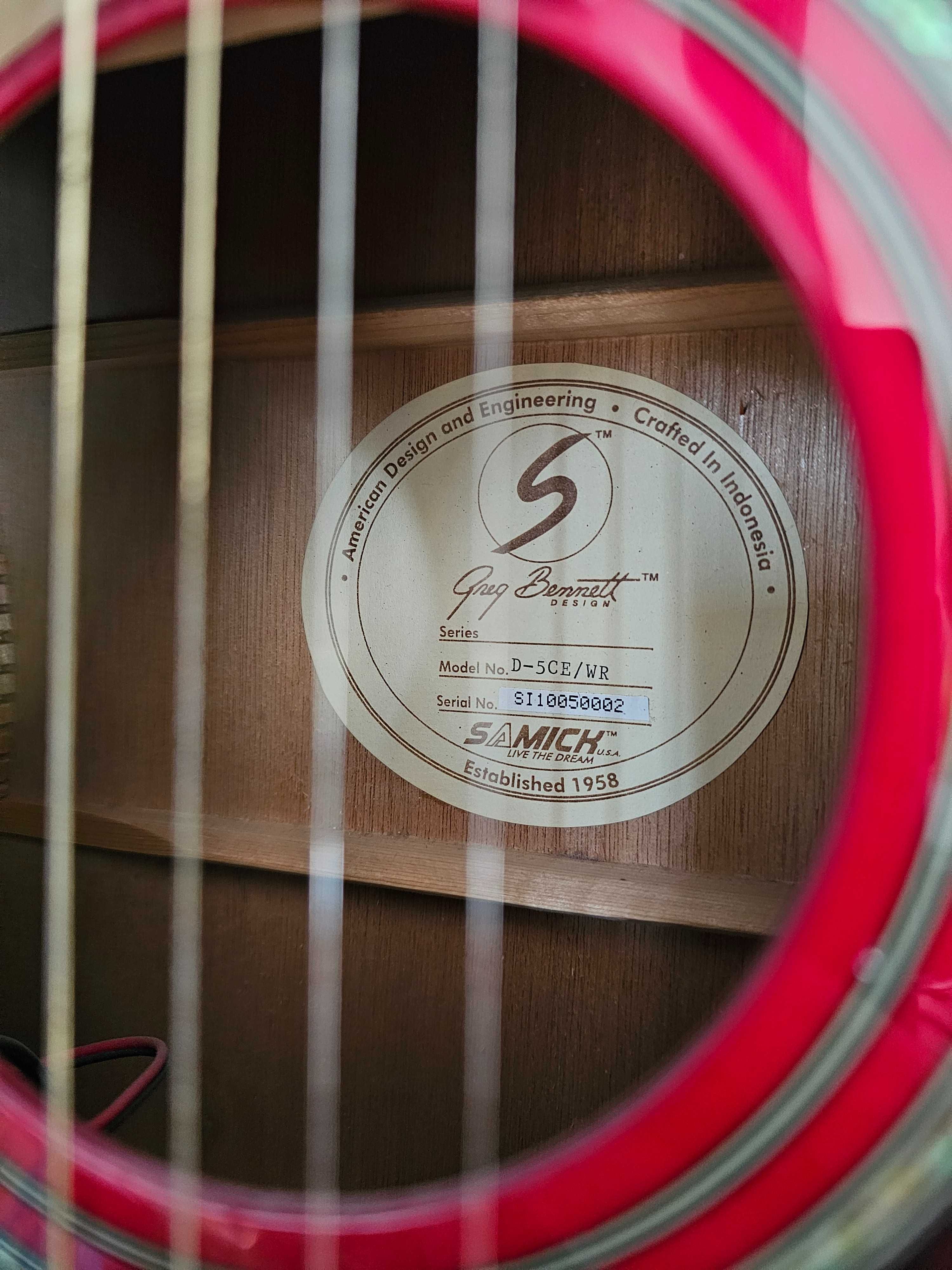 SAMICK D 5 CE WR - gitara elektro-akustyczna