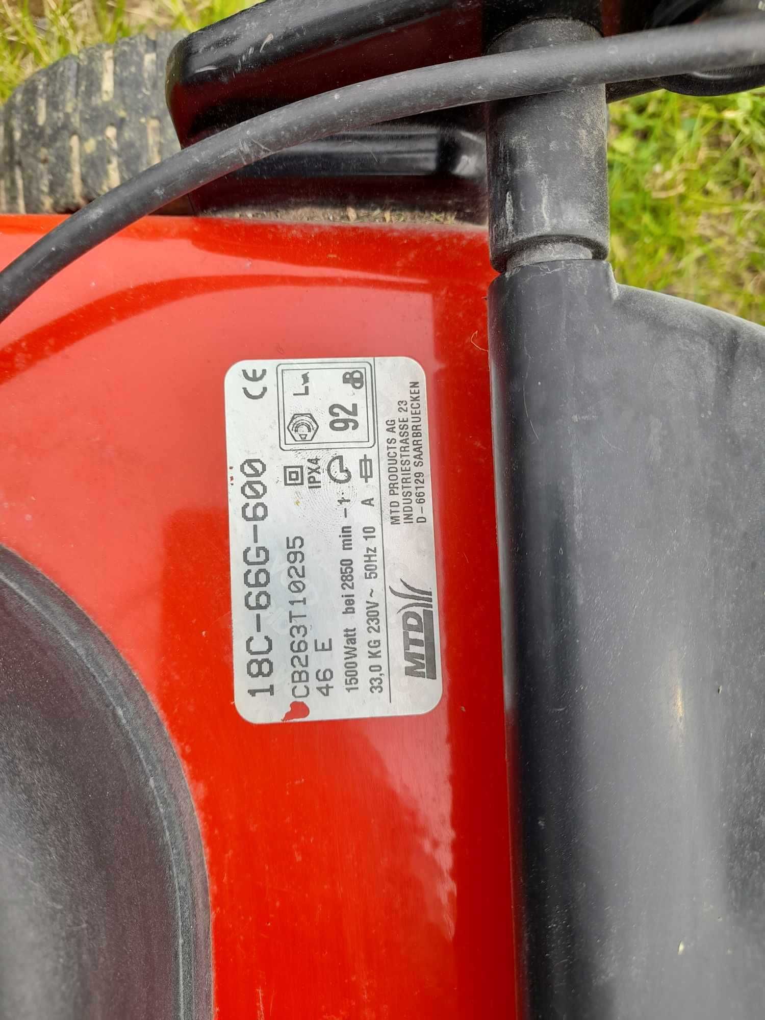 MTD E 46 1500 W kosiarka elektryczna z koszem