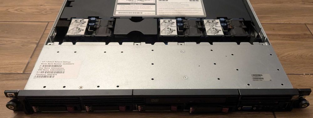 HP ProLiant DL360 G6 | Xeon E5530 | 6GB RAM | Bez dysków | Sprawny