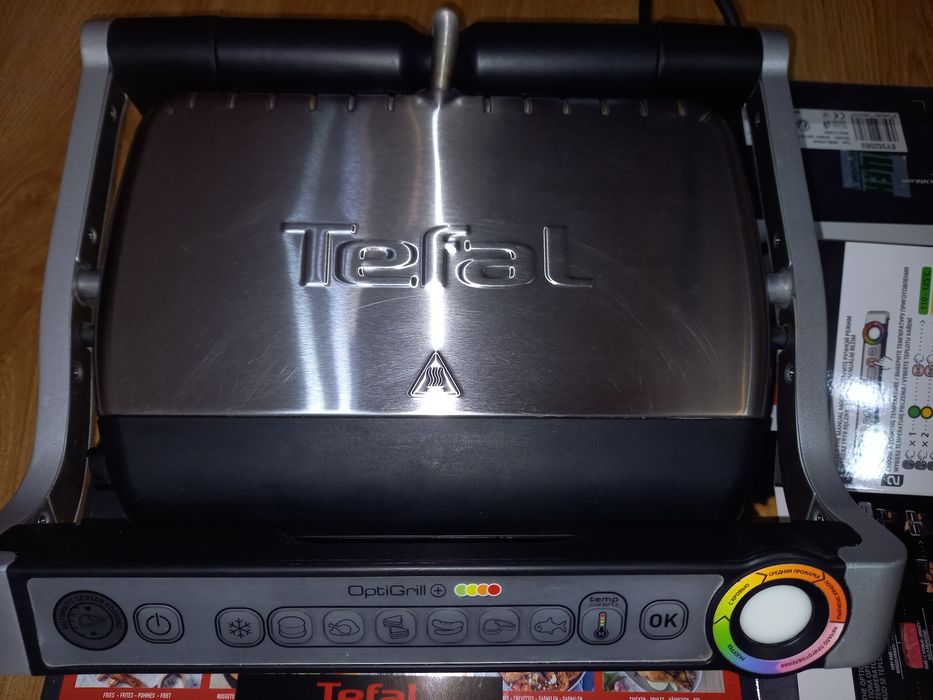 Гриль TEFAL OptiGrill+ GC712D34
