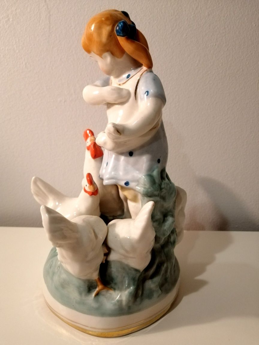 Figurka porcelana Lomonosow ZSRR Mińsk