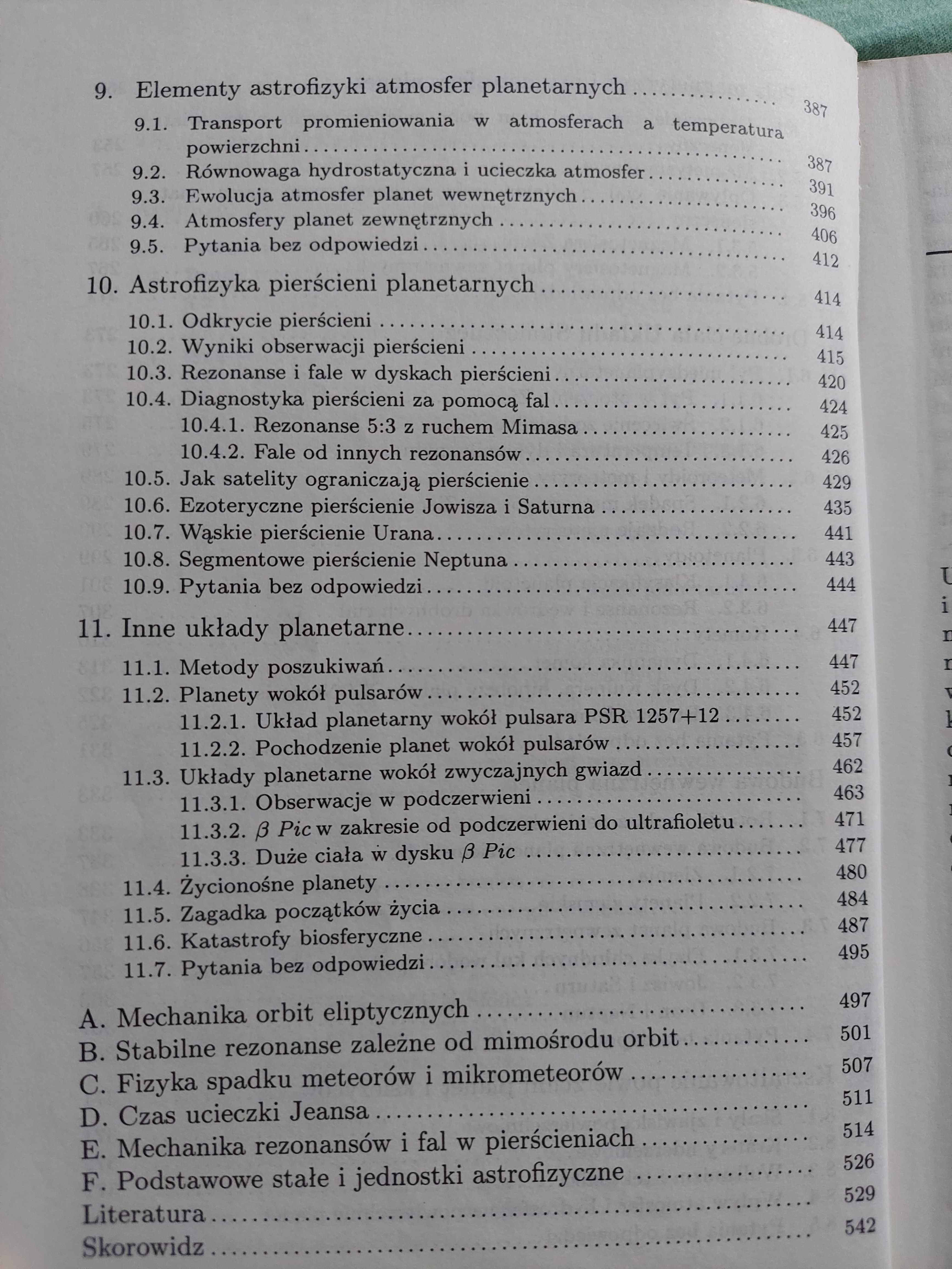 "Astrofizyka układów planetarnych" Paweł Artymowicz