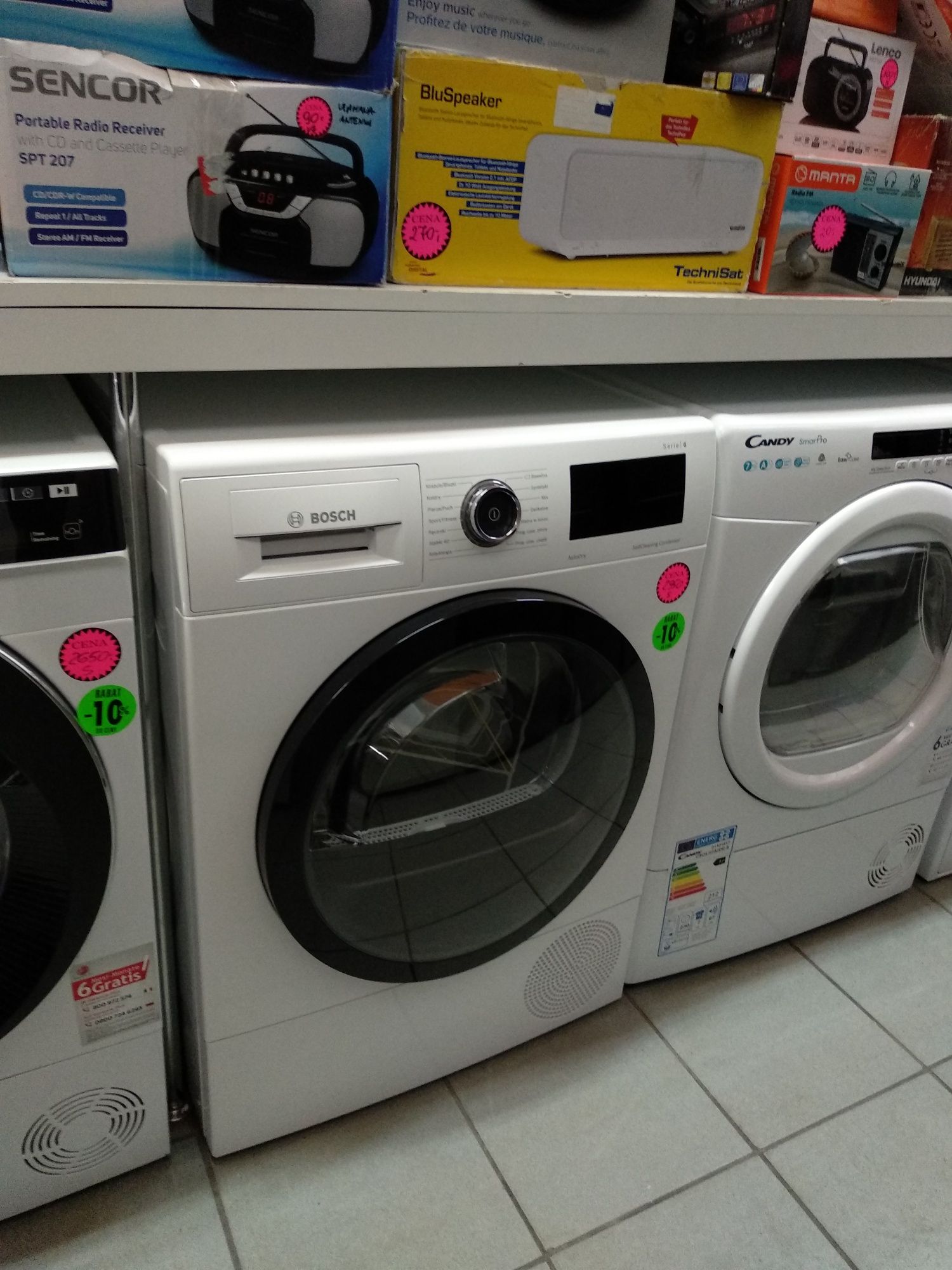 OUTLET Janki ul Wspólna 6 Suszarka BOSCH WTW876S0PL