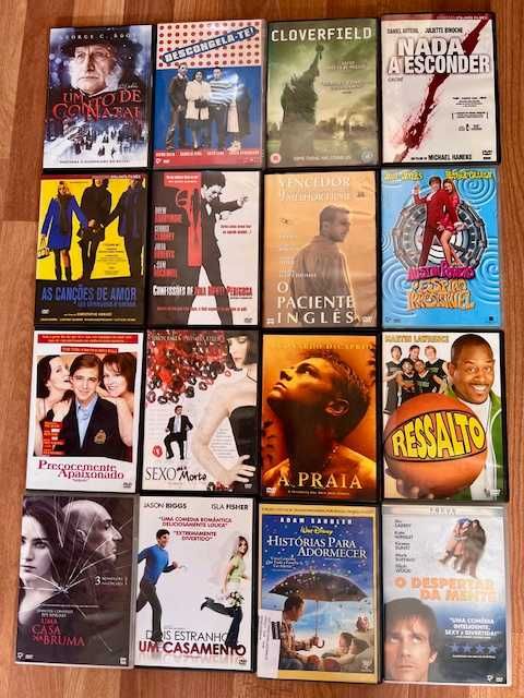 Conjunto de DVDs + Estantes