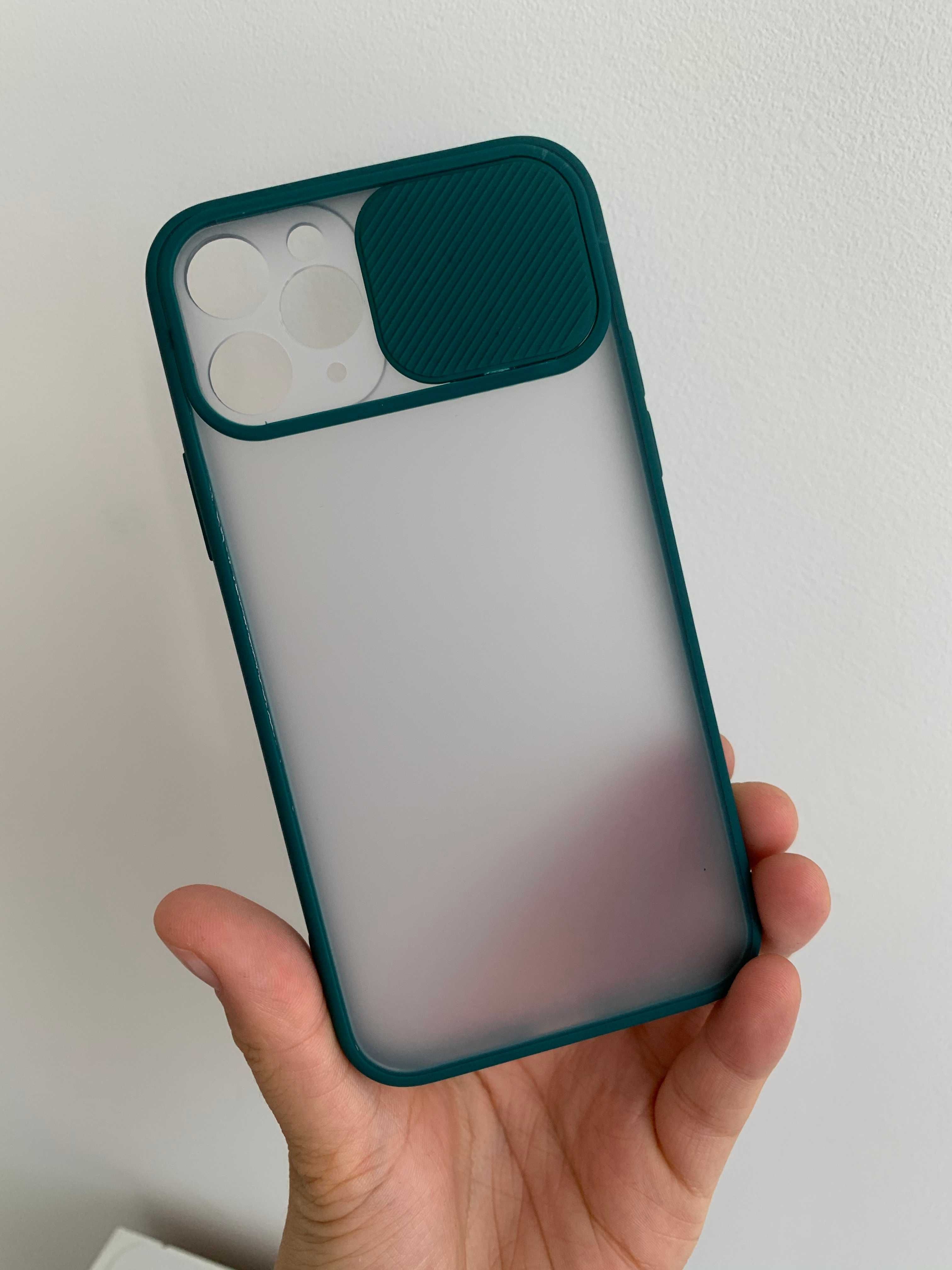Nowe Etui, Case, Obudowa, Plecki iPhone 11 Pro z klapką na aparat
