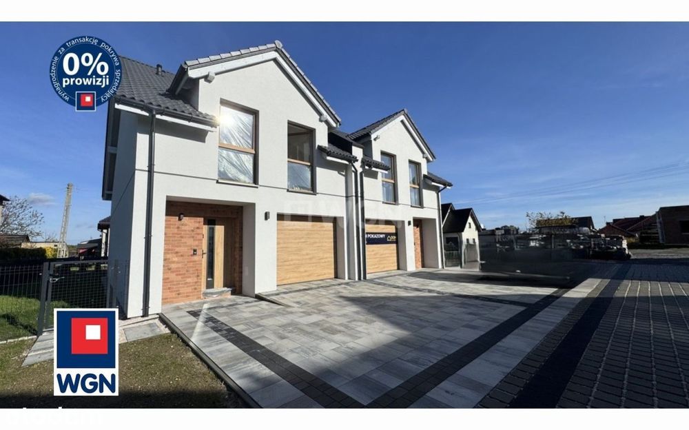 Dom w zabudowie bliźniaczej na sprzedaż w Żorach.