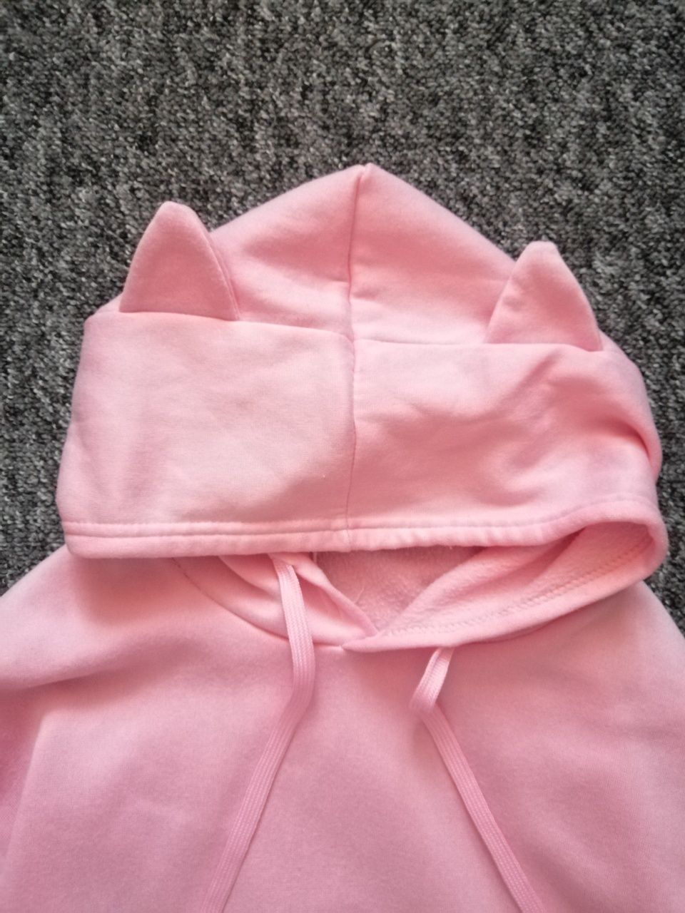 Bluza dziewczęca z uszami kota  r. S