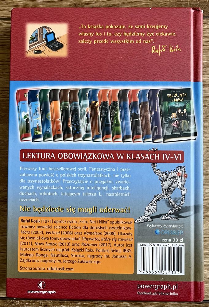 Felix, Net i Nika oraz Gang Niewidzialnych ludzi - Rafał Kosik