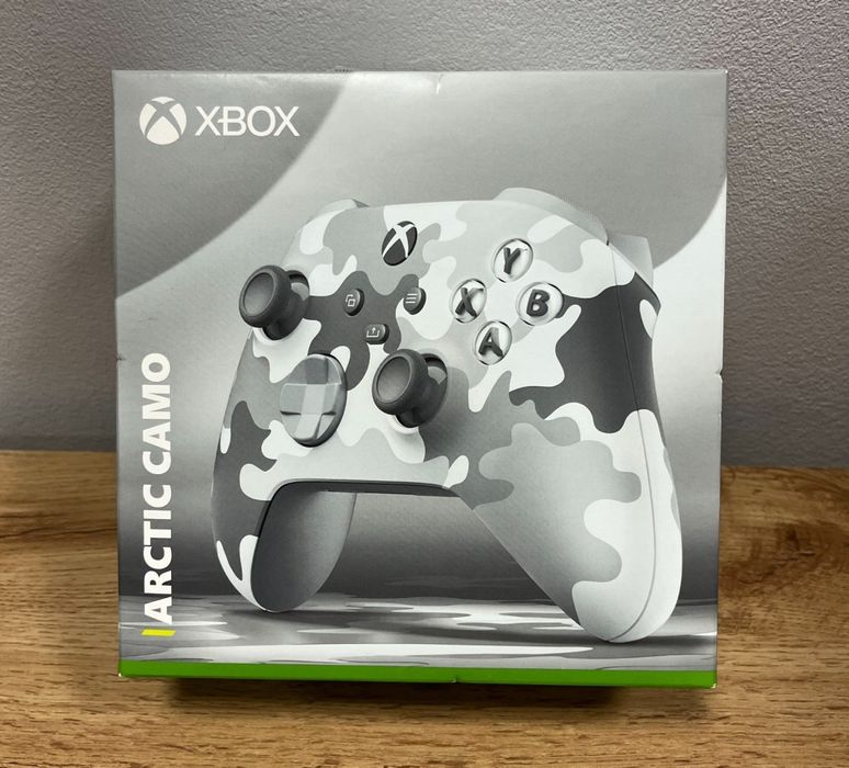 Kontroler Pad Xbox Series Arctic Camo Bezprzewodowy | Z Pudełkiem