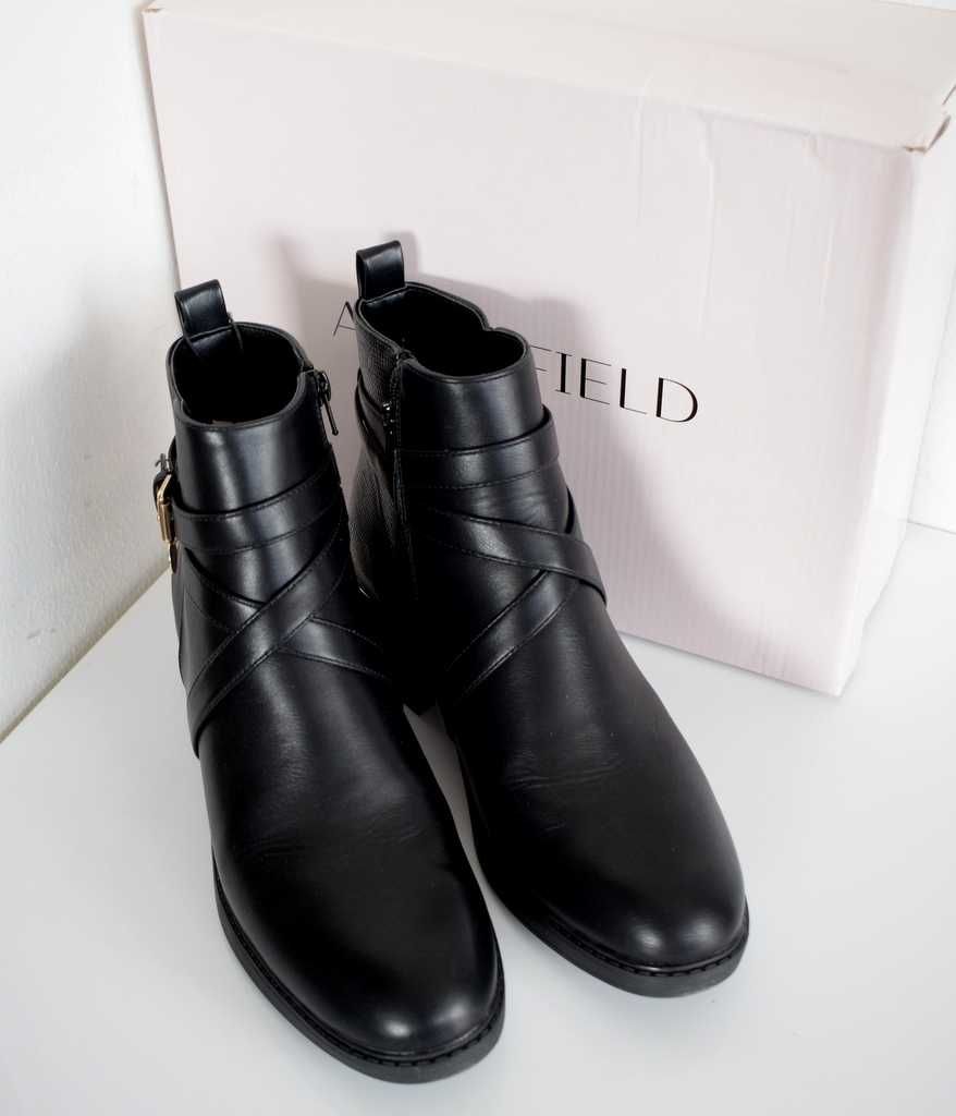 Anna Field - Botki czarne buty 39