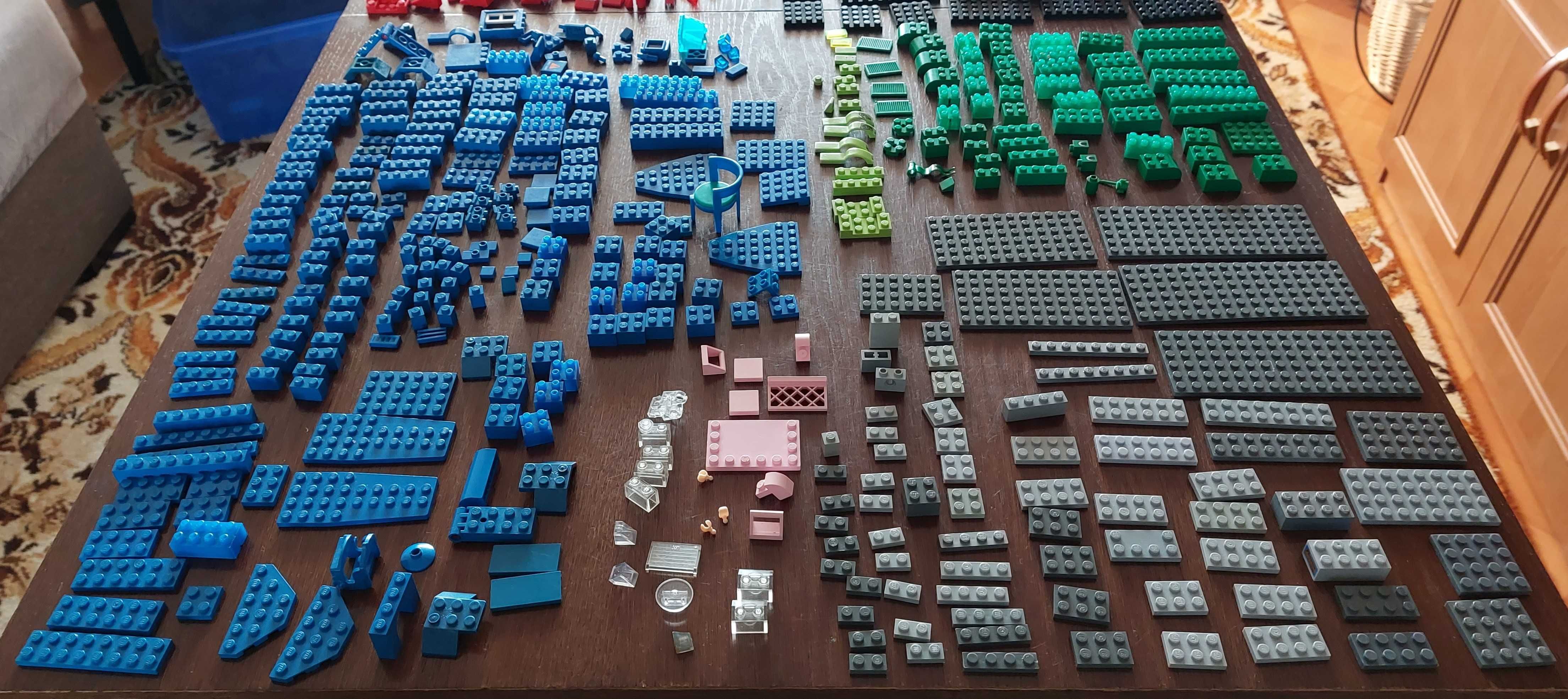 LEGO Mega zestaw 2100 szt. klocków lego, różne kształty i kolory