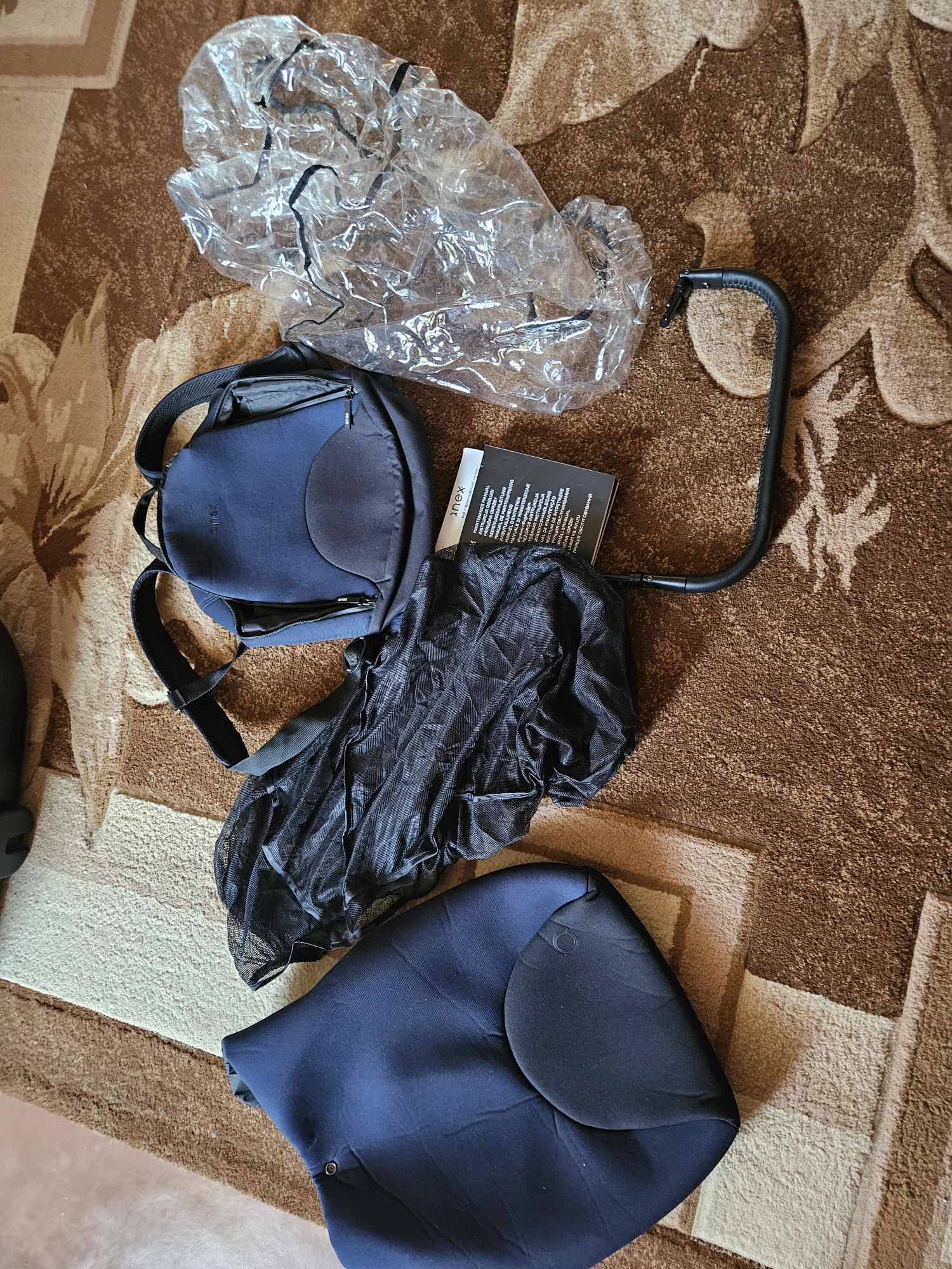Коляска Anex m/type 2 в 1 splash/new синя