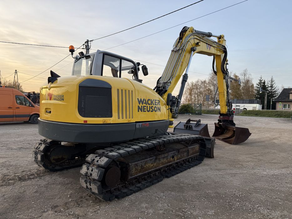Minikoparka Wacker Neuson ET 145 Rototilt HOLP z Niemiec 15ton