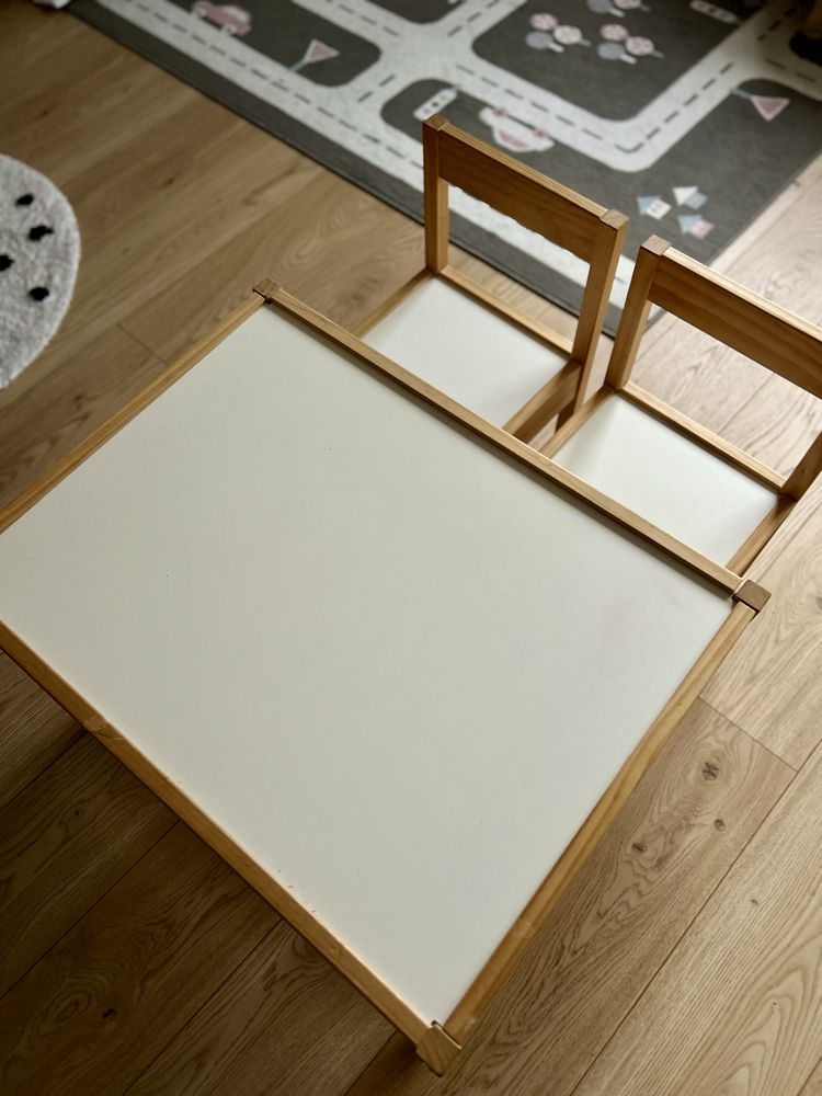 Stolik dla dziecka Ikea latt zadbany lakierowany