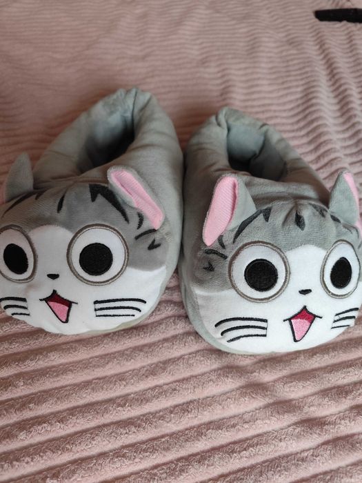 Тапочки кигуруми кот чи