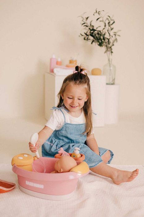 Ванна для пупса "Бебі Ньорс. Терракотова пудра" з душем (7600220386)