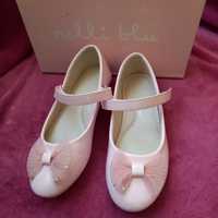 Pantofelki baleriny różowe z ccc r.28