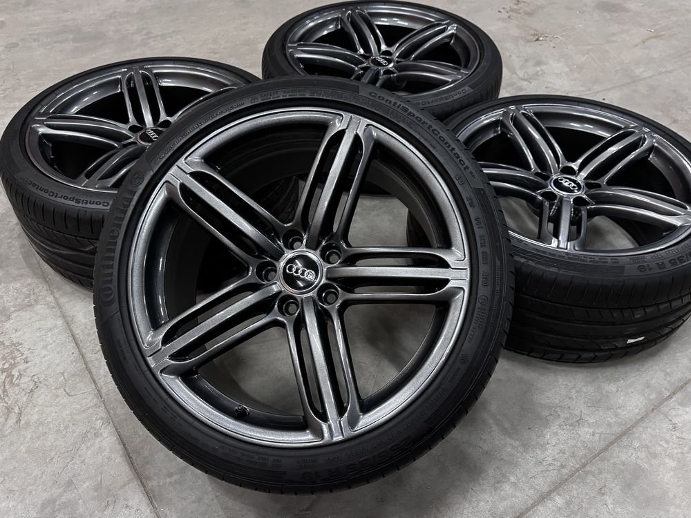 Jak NOWE Oryginalne koła Audi 19 A5 A6 A4 Pompei et33