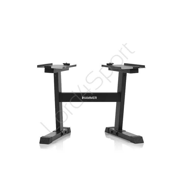 Zestaw hantli systemowych ze stojakiem 2 x 25 kg HAMMER STRONGLOCK 4.0