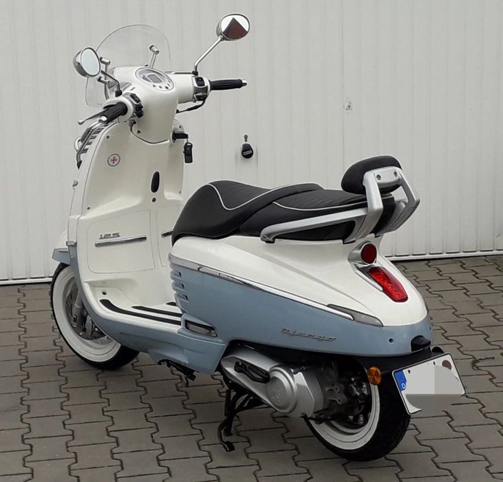 Peugeot Django 125 evasion retro 6.300 km  jak nowy lambretta  z niemiec vespa