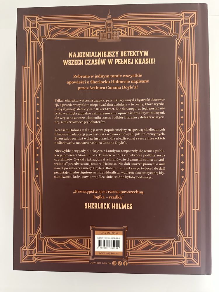 Sherlock Holmes. Księga wszystkich spraw