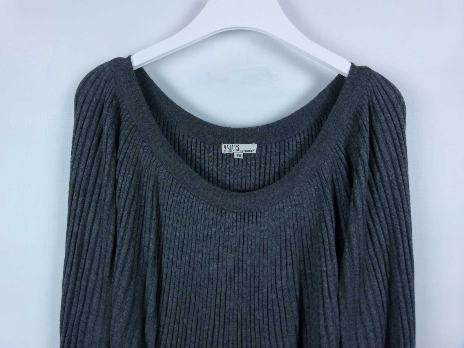 2Elles luźna bluzka sweterek / TU - uniwersalny