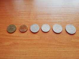 Zestaw monet 5,10,10,20,50,100 zlotych 1977/1990r