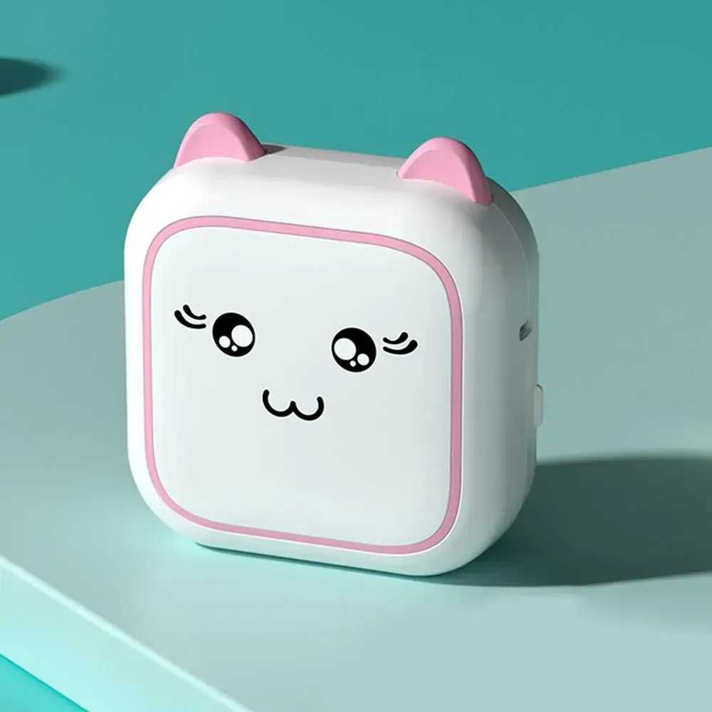 Дитячий термопринтер з Bluetooth + 5 рулонів термопаперу, USB, М5