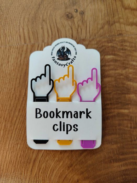 Bookmark clips zakładki do książek fantasycraft