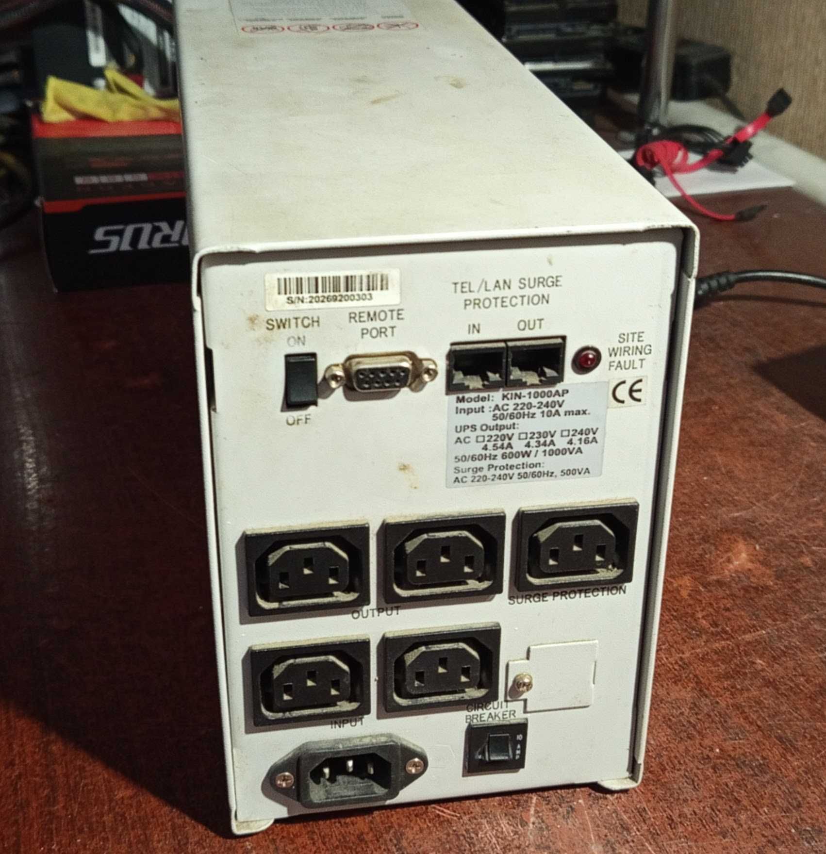 Безперебійний блок живлення Powercom KIN-1000AP