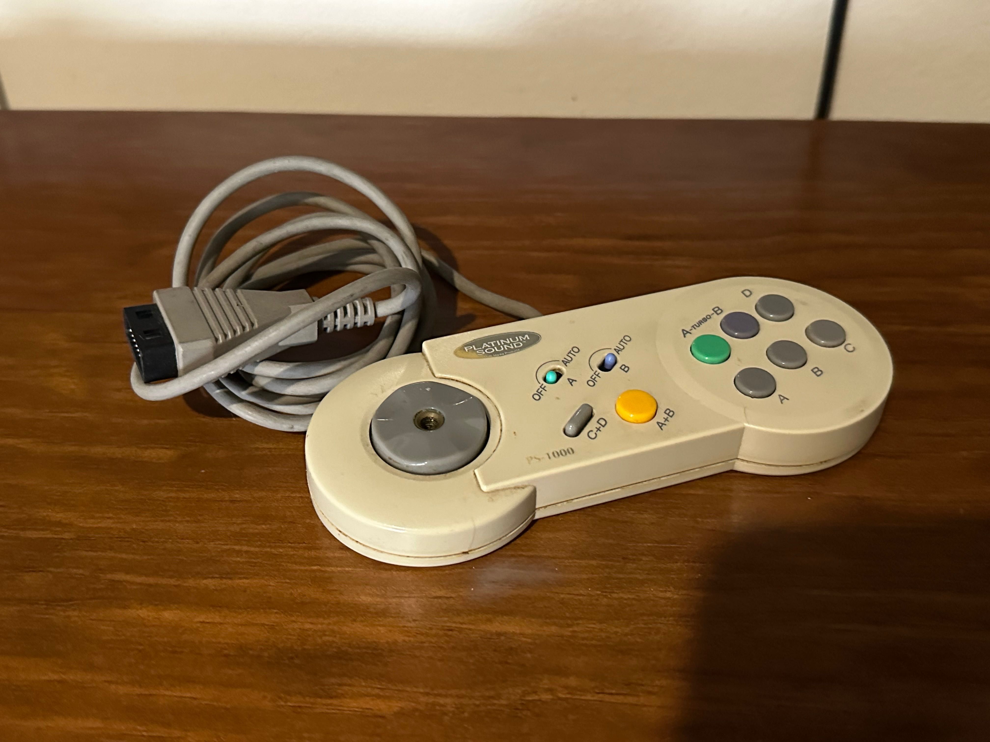 Joystick de gaming com vários botões