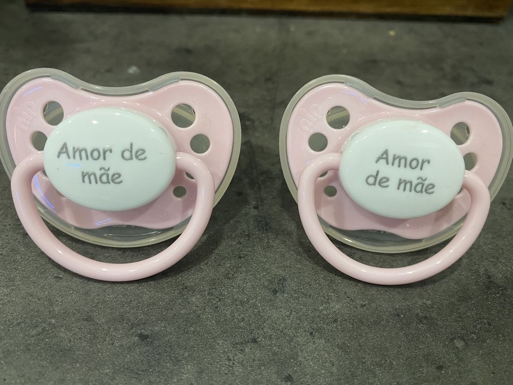 Chupetas Novas personalizadas