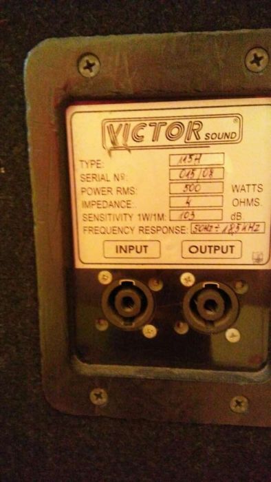 Nagłośnienie Victor Sound stan idealny 2400Wat